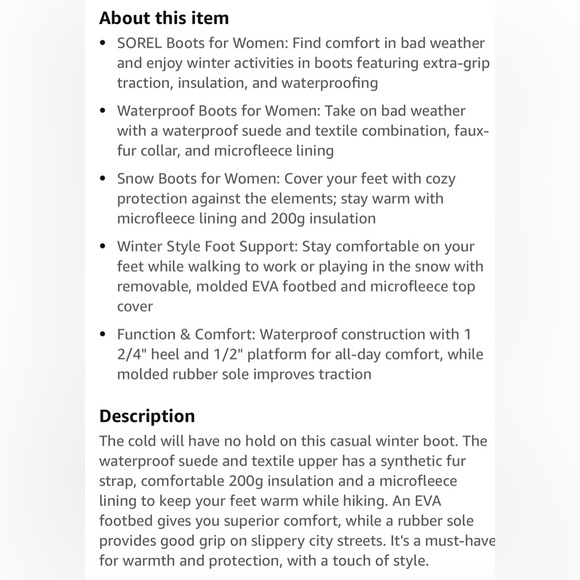 Sorel Whitney Flurry Boots - Picture 9 of 13